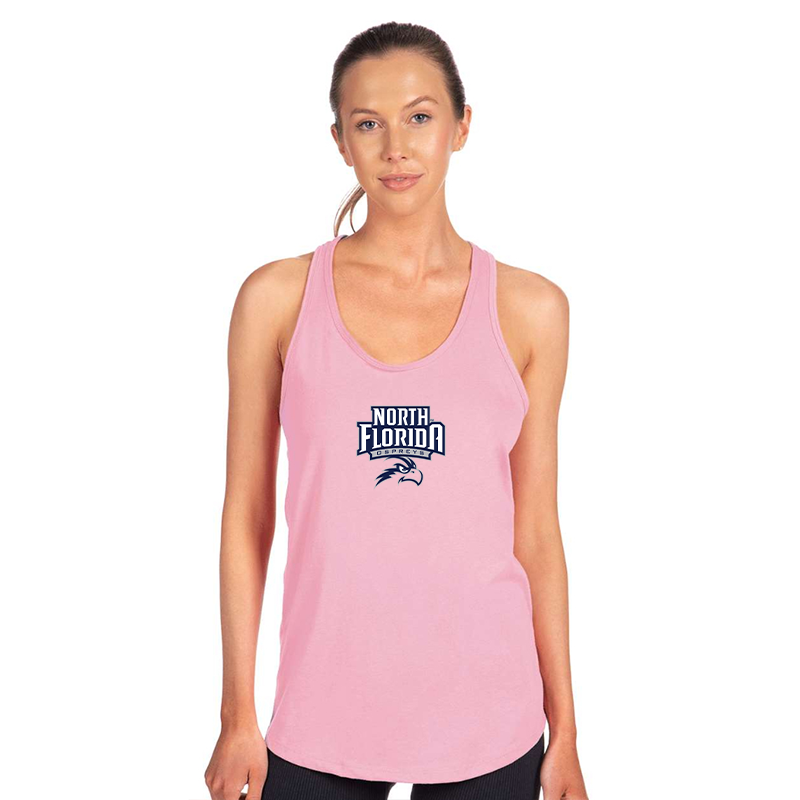 Women's  UNF Ospreys  Next Level Ideal Racerback Tank